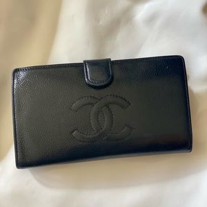 SOLD Chanel Timeless CC French Purse Leather Bifold Wallet